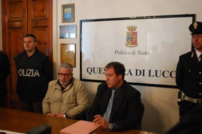 Lucca : NUOVI SUCCESSI ALLA QUESTURA DI LUCCA, RUSSO ARRESTA TUTTI I RESPONSABILI