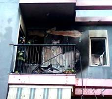Calvi Risorta: Esplode bombola di gas e va a fuoco la caldaia, tragedia sfiorata